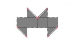 Kyosho Europe Kyosho Mini-Z GP Circuit 50x50 45° Corner Set Für 2 Kurven - Motoren ⋅ Regler