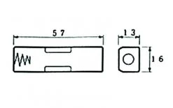 Velleman Batteriehalter BH311D, 1x AA 1 Stück - RC Elektronic -RC Elektronic Verkäufe 112954 3 5