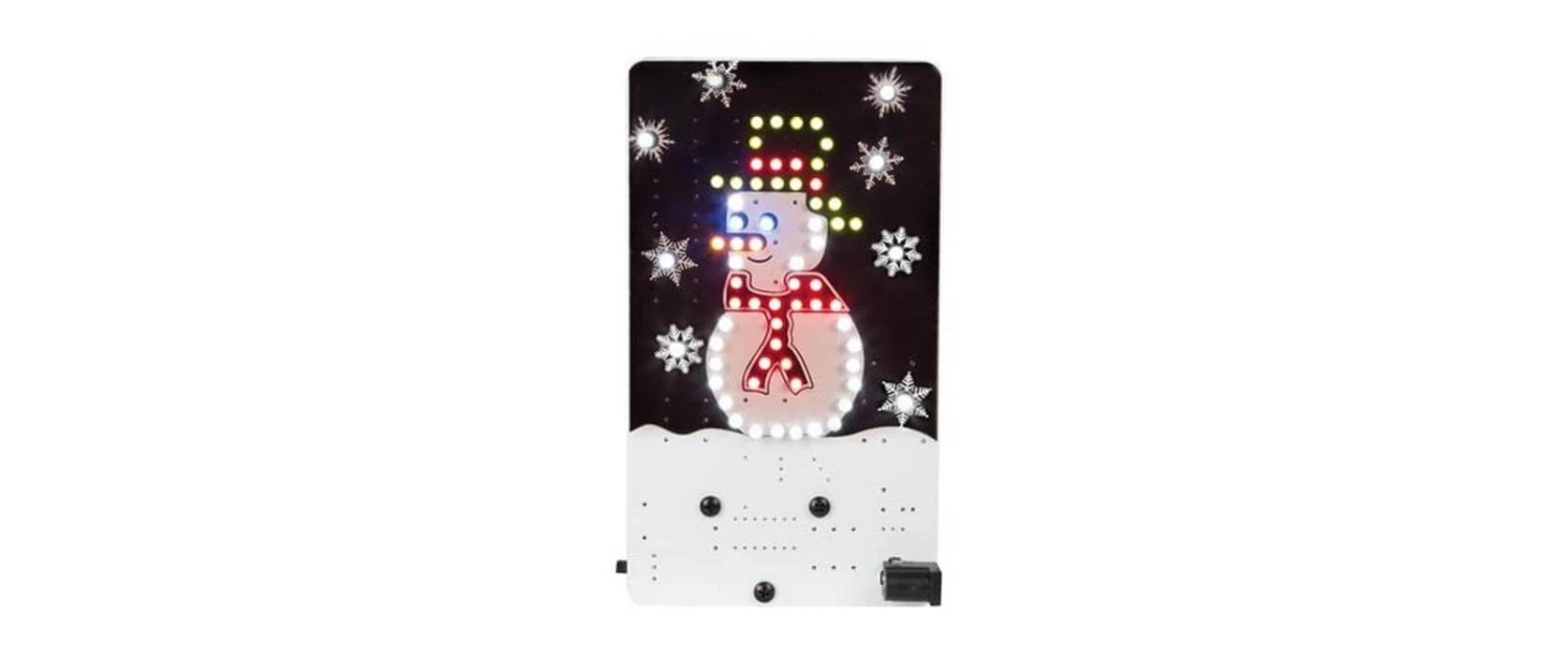 Whadda Bausatz Schneemann Mit Ein / Aus Schalter - RC Elektronic 1 Whadda Bausatz Schneemann Mit Ein / Aus Schalter - RC Elektronic