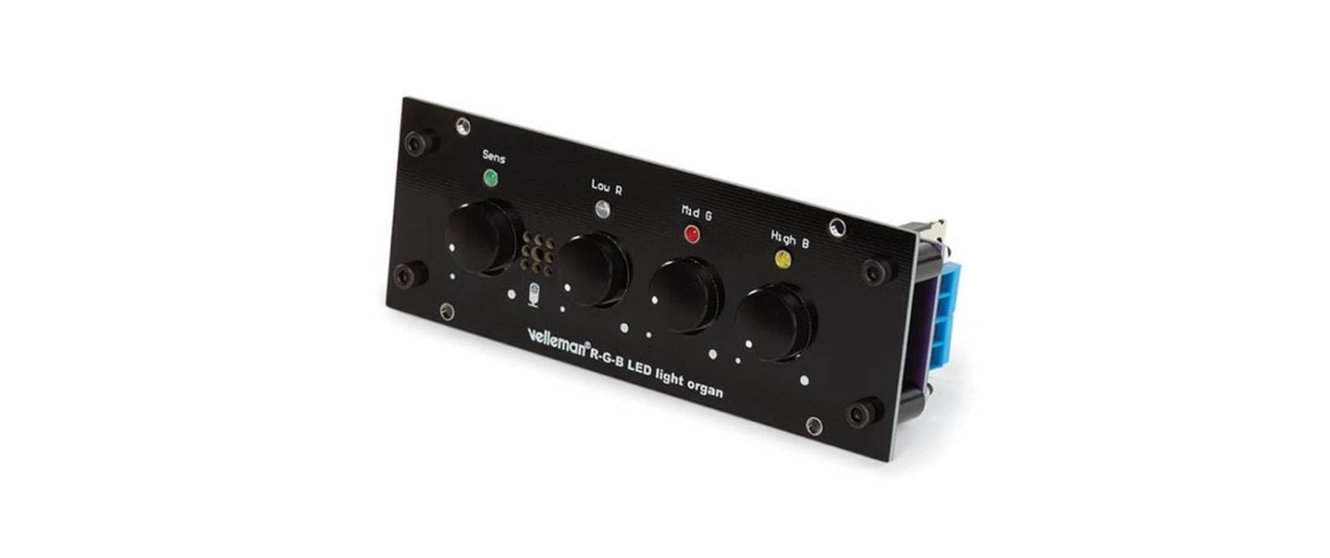 Whadda Bausatz 3-Kanal RGB LED-Lichtorgel - RC Elektronic 2 Whadda Bausatz 3-Kanal RGB LED-Lichtorgel - RC Elektronic – Bild 2