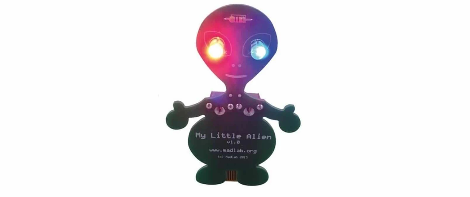 Whadda Bausatz Madlab Mein Ausserirdischer Freund - RC Elektronic 2 Whadda Bausatz Madlab Mein Ausserirdischer Freund - RC Elektronic – Bild 2