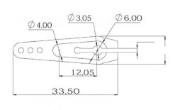 KST Servoarm Aluminium 25T-6C 1 Stück - Servo ⋅ Kreisel 3 KST Servoarm Aluminium 25T-6C 1 Stück - Servo ⋅ Kreisel -RC Elektronic Verkäufe 1248283 2 5