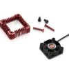 Hobbywing Lüfter & Adapter 3010, Rot, Für XR10 Pro G2 - Motoren ⋅ Regler