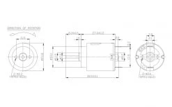 Velleman Brushed Motor 140 3 V, 14200 Rpm - Motoren ⋅ Regler -RC Elektronic Verkäufe 1351676 3 3