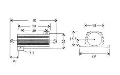 Velleman Widerstand 50 W 47 Ω 1 Stück - RC Elektronic -RC Elektronic Verkäufe 1351680 2 5