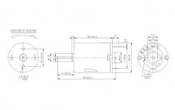 Velleman Brushed Motor 280 6 V, 14500 Rpm - Motoren ⋅ Regler -RC Elektronic Verkäufe 1351694 3 3