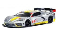 Proline Karosserie Chevrolet Corvette C8 Unlackiert, 1:10 - Motoren ⋅ Regler
