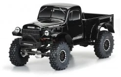 Proline Karosserie Dodge Power Wagon 1946 Schwarz, 1:10 - Motoren ⋅ Regler