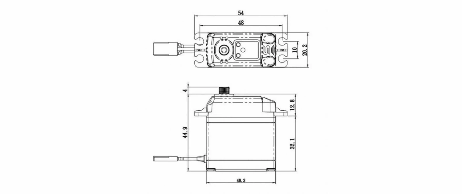 Savöx Standard Servo SA-1230SG+ 36 Kg Digital - Servo ⋅ Kreisel 2 Savöx Standard Servo SA-1230SG+ 36 Kg Digital - Servo ⋅ Kreisel – Bild 2
