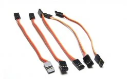 EP Servopatchkabel 10 Cm JR-Stecker Zu JR-Stecker - Kabel ⋅ Stecker