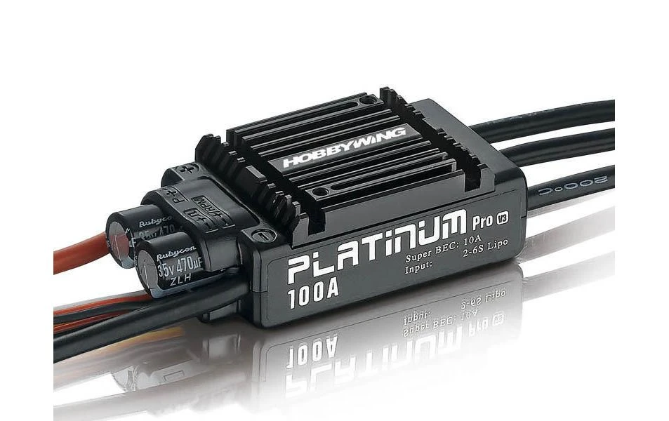 Hobbywing Regler Platinum Pro 100A V3 - Motoren ⋅ Regler 1 Hobbywing Regler Platinum Pro 100A V3 - Motoren ⋅ Regler