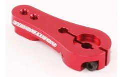 Robitronic Servoarm 25Z Aluminium, Rot - Servo ⋅ Kreisel