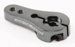 Robitronic Servoarm 25Z Aluminium, Kurz, Grau - Servo ⋅ Kreisel