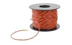 Muldental Servokabel Verdrillt JR/Graupner 0,34 Mm² 100 M Ohne Zu Ohne - Kabel ⋅ Stecker -RC Elektronic Verkäufe 557442 2 5