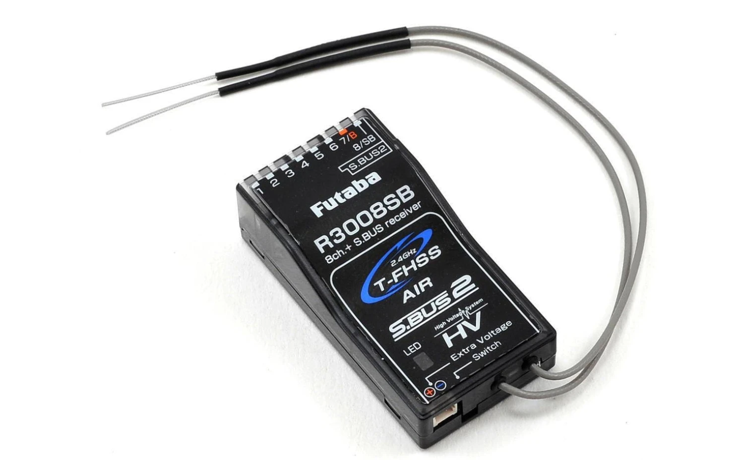 Futaba Fernsteuerung T12K R3008SB Mode 2 (Gas Links) - Sender ⋅ Empfänger 2 Futaba Fernsteuerung T12K R3008SB Mode 2 (Gas Links) - Sender ⋅ Empfänger – Bild 2