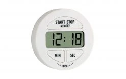 TFA Dostmann Timer Digital Mit Stoppuhr, Weiss - RC Elektronic