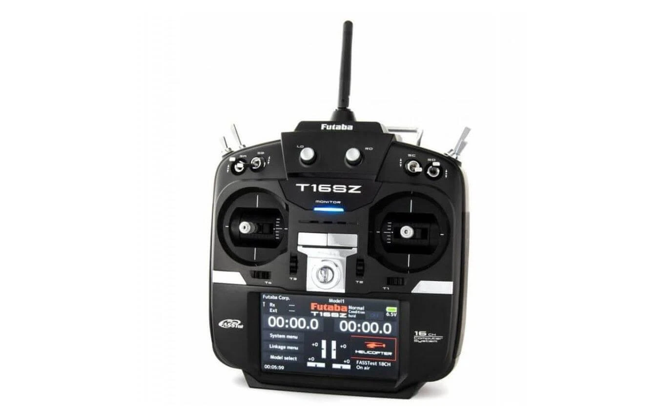 Futaba Fernsteuerung T16SZ Potless Mode 1 (Gas Rechts) Mit R7008SB - Sender ⋅ Empfänger 1 Futaba Fernsteuerung T16SZ Potless Mode 1 (Gas Rechts) Mit R7008SB - Sender ⋅ Empfänger